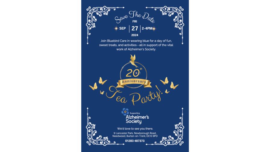 20TH ANNIVERARY TEA PARTY SAVE THE DATE