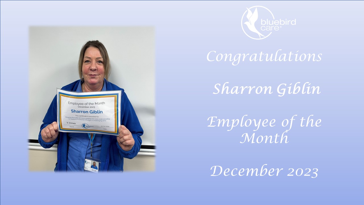 Employee of the Month - S. Giblin 01/2024