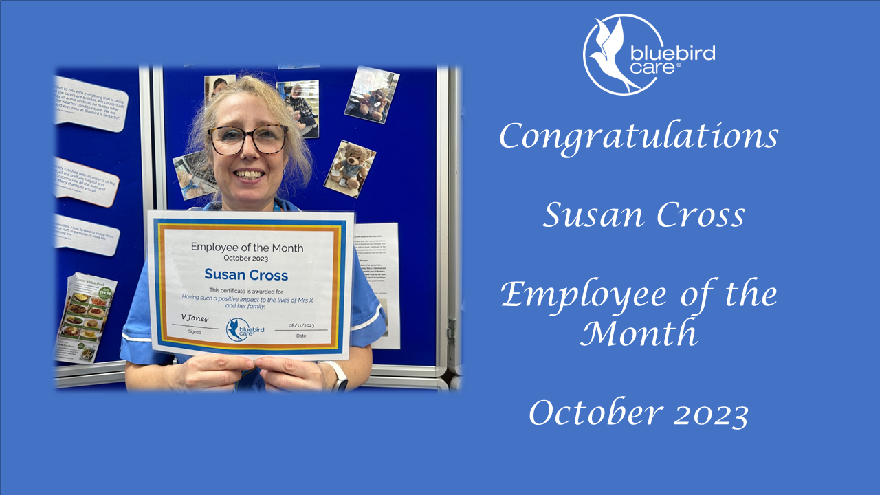 Employee of the Month - Sue Cross 10/2023