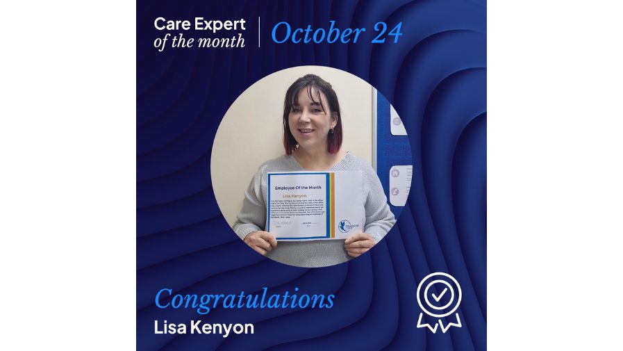 Employee of the Month - Lisa Kenyon 10/2024