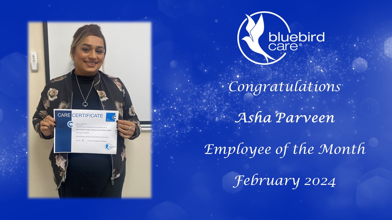 Employee of the Month - Asha Parveen 02/2024