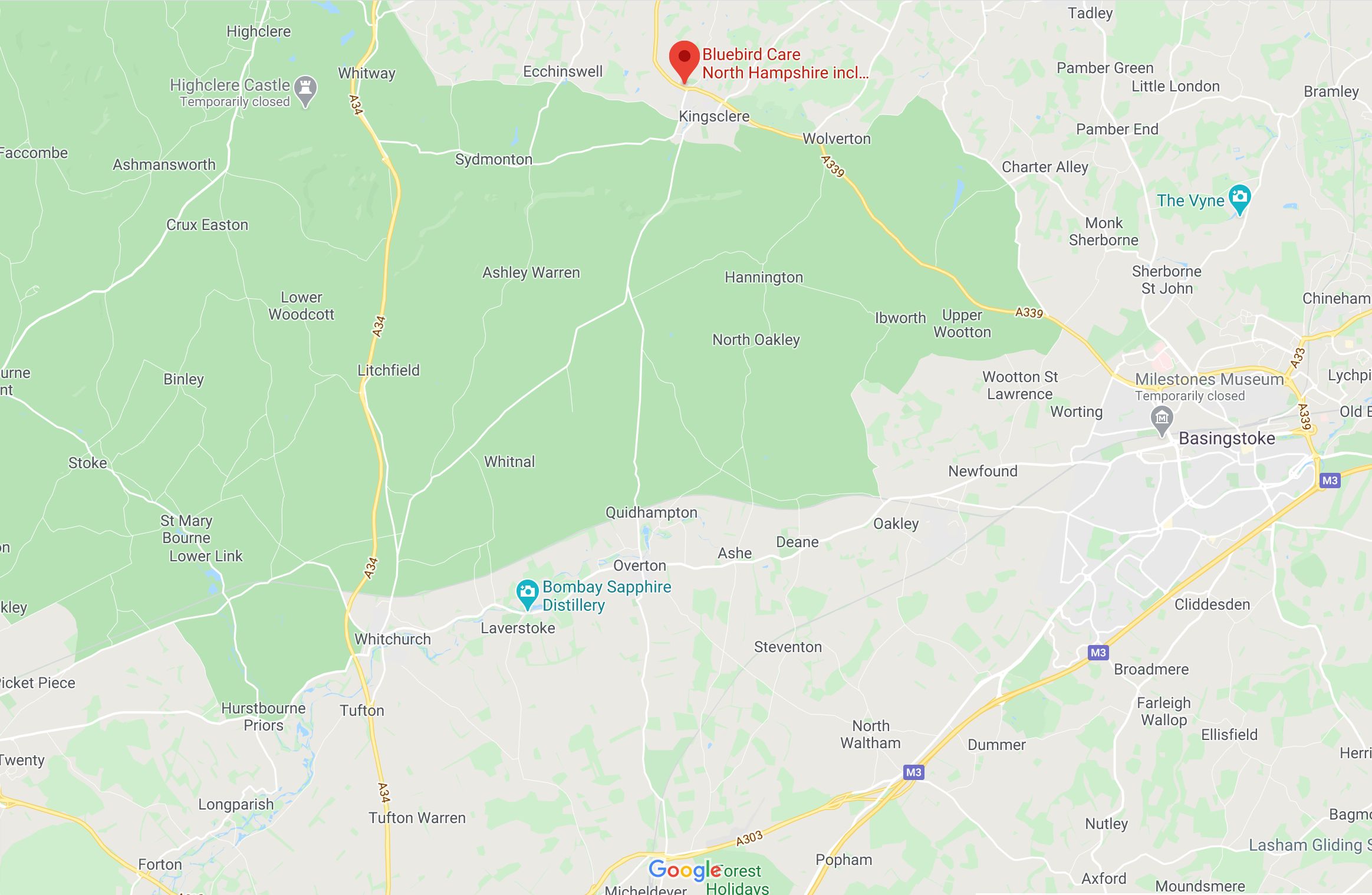 Map Basingstoke 